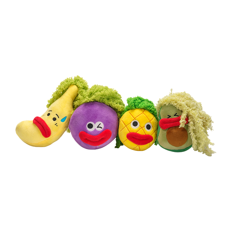 রঙিন ফল বন্ধু plushie